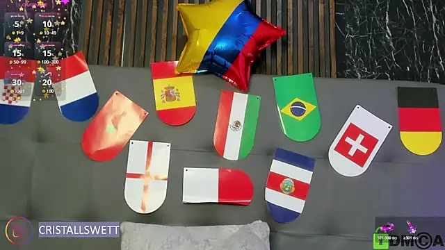 Cristall swett online show from June 26, 6:45 pm