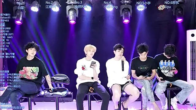 Snapshot of AOA-MIC chatting on May 4, 1:07 pm AOA-MIC online show from May 4, 1:07 pm