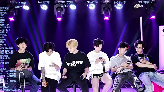 Snapshot of AOA-MIC chatting on May 6, 1:05 pm AOA-MIC online show from May 6, 1:05 pm