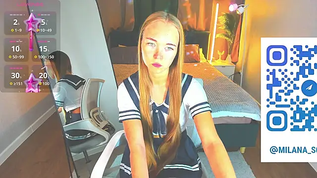 Snapshot of Milana_Sorrento chatting on May 29, 1:03 am Milana Sorrento online show from May 29, 1:03 am