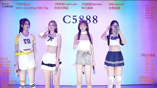 Snapshot of C5888 chatting on July 13, 7:05 pm C5888 online show from July 13, 7:05 pm