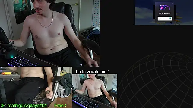 BigDickPlaya101 online show from May 25, 1:33 am