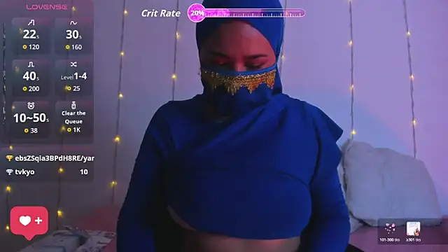 Snapshot of Leila_Haddad chatting on May 16, 7:56 pm Leila Haddad online show from May 16, 7:56 pm