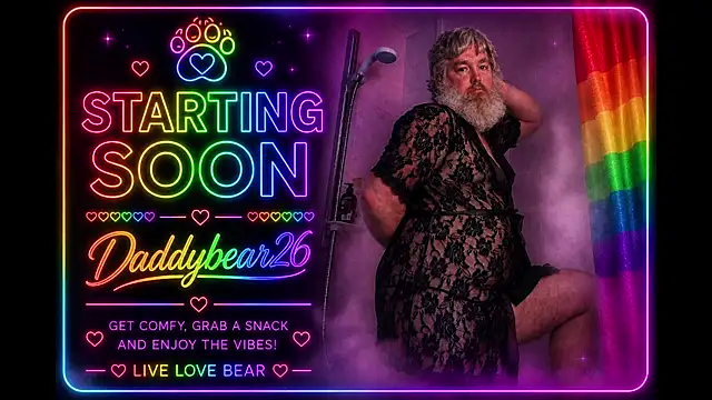 Daddybear26 online show from July 4, 1:17 pm