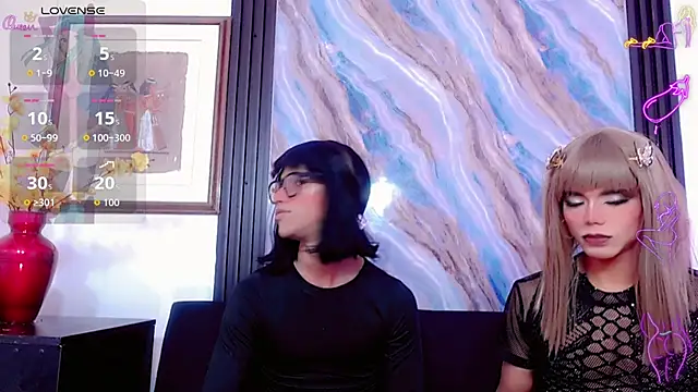 Elena and Julian online show from May 22, 7:08 pm