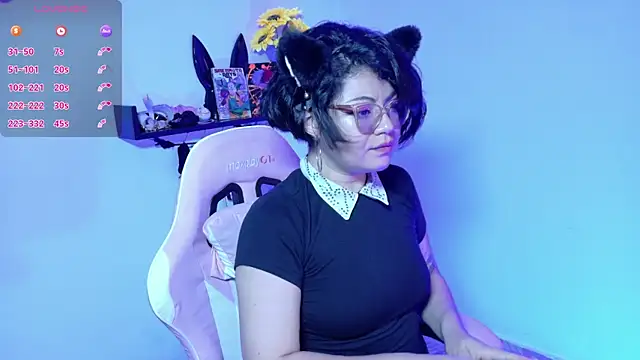 Snapshot of Meow_cat4 chatting on July 1, 6:07 pm Meow cat4 online show from July 1, 6:07 pm