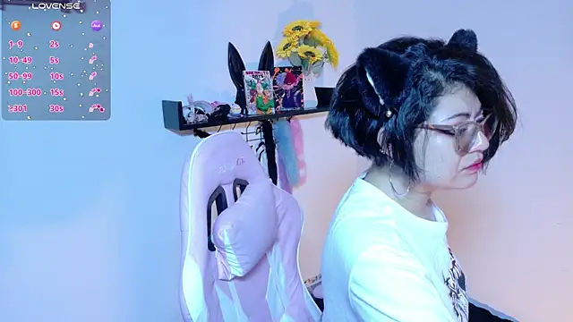 Snapshot of Meow_cat4 chatting on July 5, 7:21 pm Meow cat4 online show from July 5, 7:21 pm