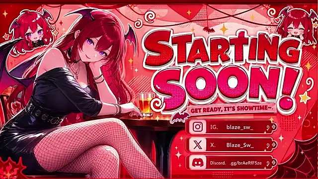 Snapshot of Blaze_sw chatting on July 16, 11:11 pm Blaze sw online show from July 16, 11:11 pm