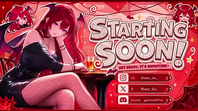 Snapshot of Blaze_sw chatting on July 20, 11:18 pm Blaze sw online show from July 20, 11:18 pm