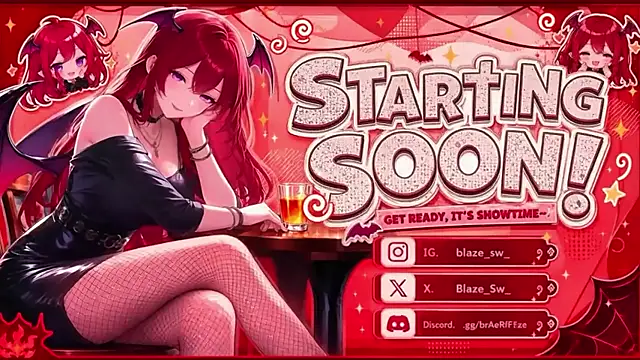 Snapshot of Blaze_sw chatting on July 21, 11:07 pm Blaze sw online show from July 21, 11:07 pm