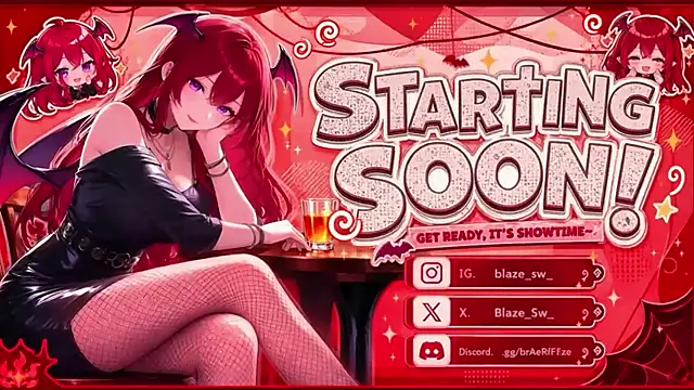 Snapshot of Blaze_sw chatting on July 22, 11:07 pm Blaze sw online show from July 22, 11:07 pm