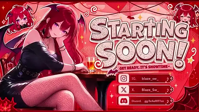 Snapshot of Blaze_sw chatting on July 25, 7:44 pm Blaze sw online show from July 25, 7:44 pm