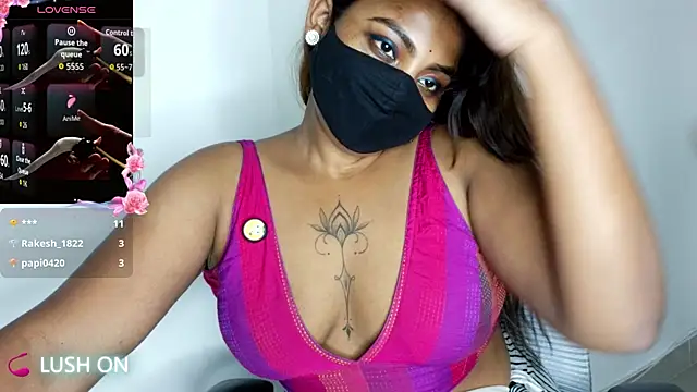 Snapshot of I_am_amisha chatting on July 26, 7:10 pm I am amisha online show from July 26, 7:10 pm
