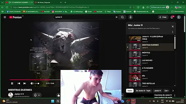 Snapshot of Patrick_Games chatting on July 11, 11:57 am Patrick Games online show from July 11, 11:57 am