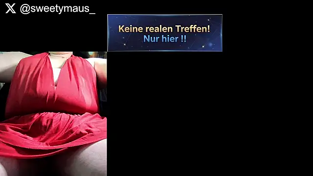 Snapshot of Sweety_Maus chatting on July 10, 3:36 pm Sweety Maus online show from July 10, 3:36 pm