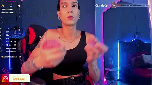 Snapshot of joaisaza chatting on December 11, 6:25 am joaisaza online show from December 11, 6:25 am