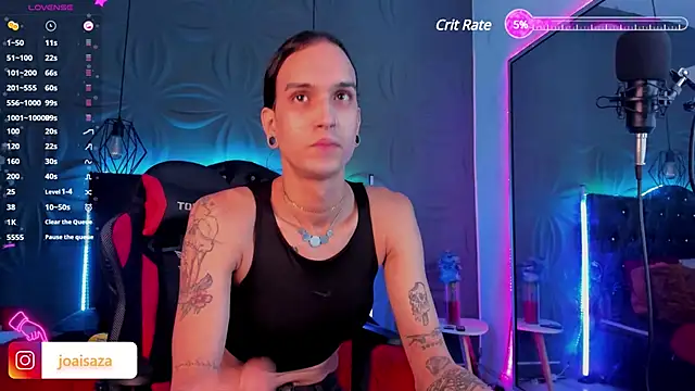 Snapshot of joaisaza chatting on January 6, 7:20 am joaisaza online show from January 6, 7:20 am