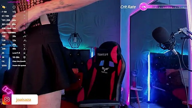 Snapshot of joaisaza chatting on January 9, 11:24 pm joaisaza online show from January 9, 11:24 pm