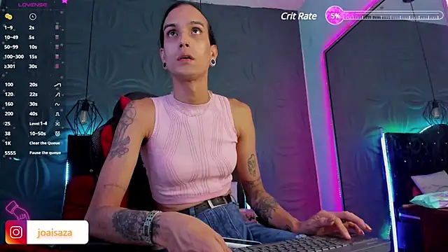 Snapshot of joaisaza chatting on March 9, 4:27 am joaisaza online show from March 9, 4:27 am