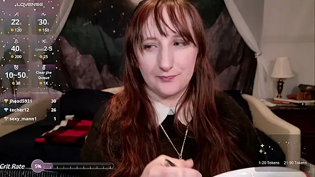 Snapshot of WickedAphrodite chatting on January 27, 1:26 am WickedAphrodite online show from January 27, 1:26 am