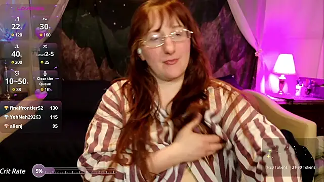 Snapshot of WickedAphrodite chatting on February 14, 12:51 am WickedAphrodite online show from February 14, 12:51 am