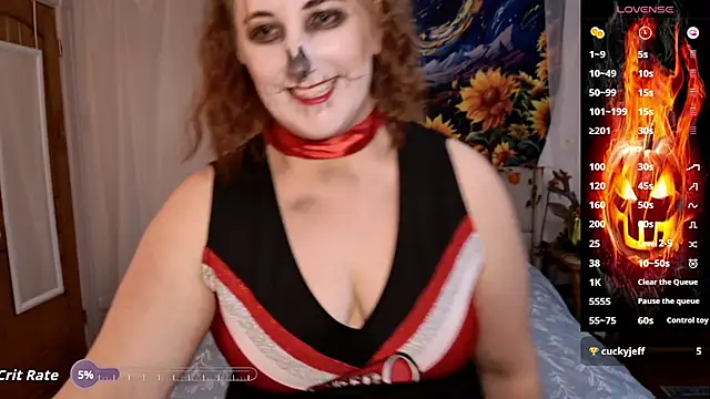 Snapshot of WickedAphrodite chatting on October 12, 11:37 pm WickedAphrodite online show from October 12, 11:37 pm