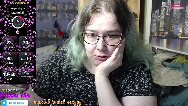 JannetPie online show from February 14, 3:53 pm