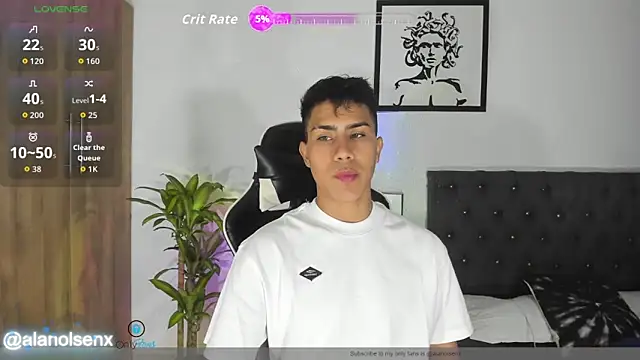 Snapshot of AlanNaughty chatting on November 12, 2:56 am AlanNaughty online show from November 12, 2:56 am