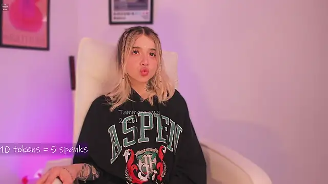  Tammara  online show from April 7, 8:20 pm