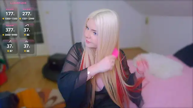 ParadiseRose online show from March 22, 2:16 am