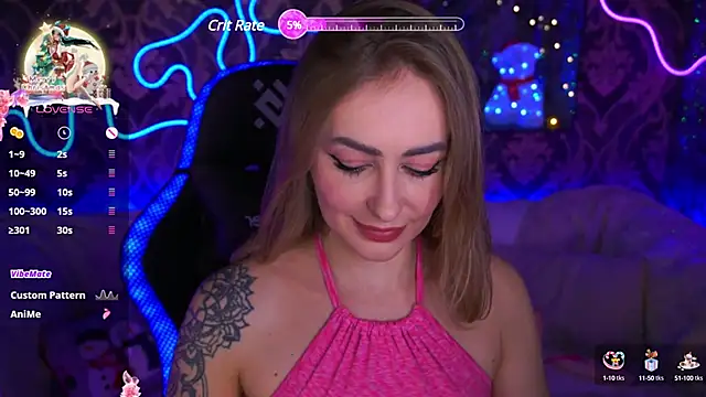 GraceCandy online show from December 23, 9:40 pm