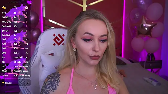 GraceCandy online show from February 18, 9:53 pm