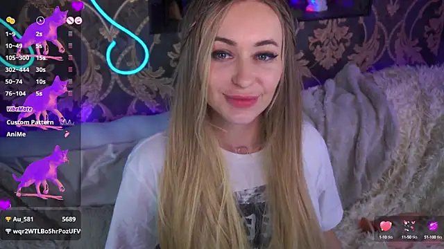 GraceCandy online show from February 25, 10:39 pm