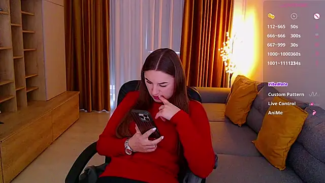  Mia Adams online show from February 5, 10:20 am