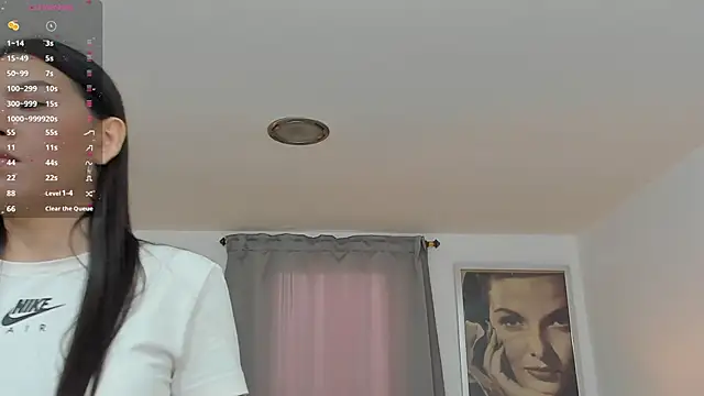 Snapshot of Beautyari_ chatting on February 7, 12:28 pm Beautyari online show from February 7, 12:28 pm