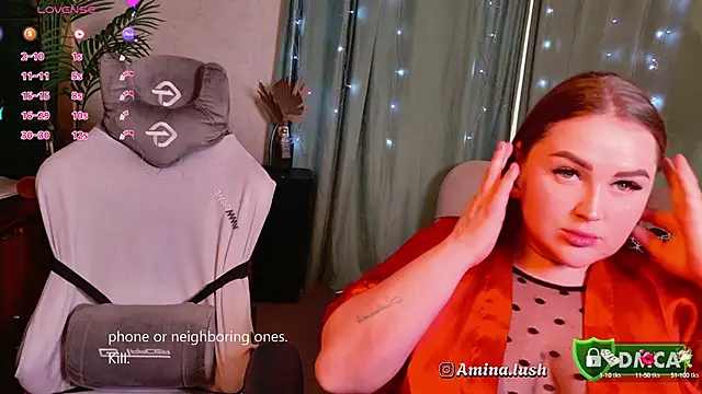 Snapshot of AminaCharm chatting on January 18, 1:08 pm AminaCharm online show from January 18, 1:08 pm