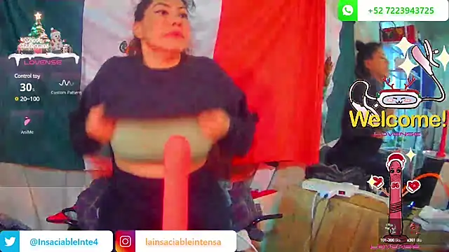 LaInsaciableIntensa online show from February 12, 10:26 pm