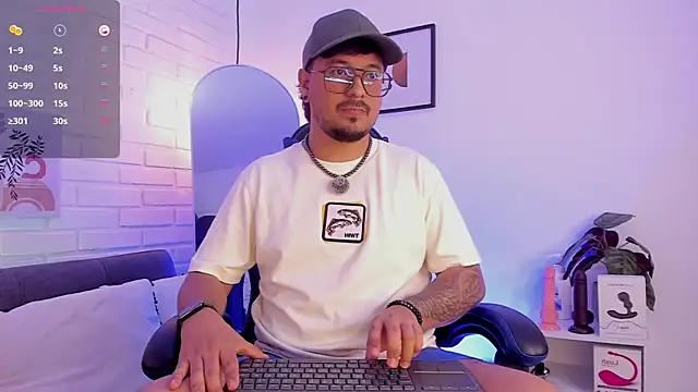 Snapshot of DaviidEvans_ chatting on January 12, 10:53 am DaviidEvans online show from January 12, 10:53 am