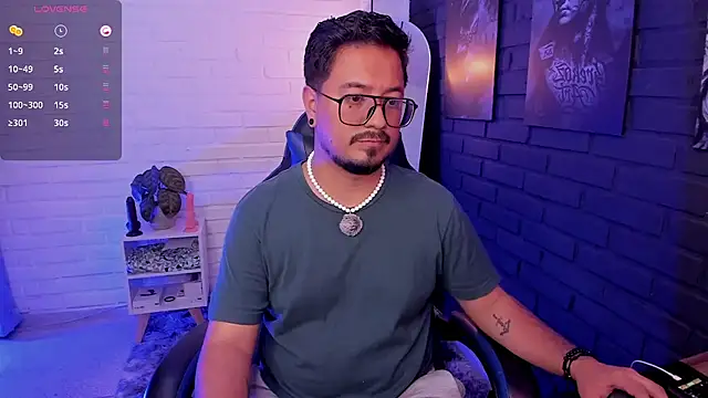DaviidEvans  online show from May 25, 1:22 am
