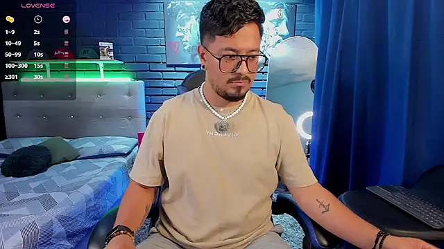 DaviidEvans  online show from July 5, 11:12 pm
