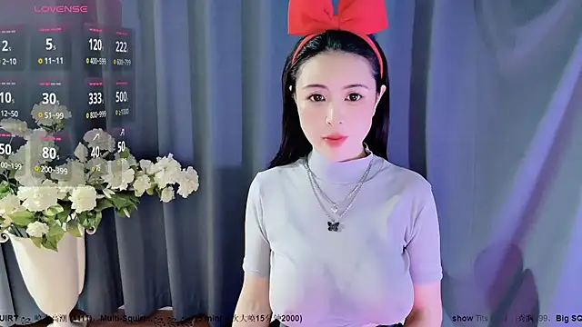 Snapshot of candy-yiyi chatting on December 24, 12:33 am candy-yiyi online show from December 24, 12:33 am