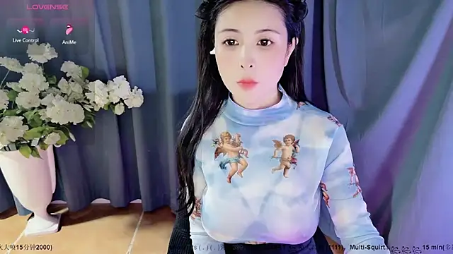 Snapshot of candy-yiyi chatting on January 14, 8:20 am candy-yiyi online show from January 14, 8:20 am