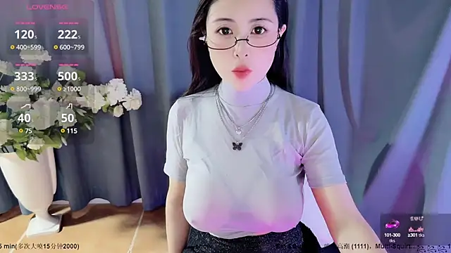 Snapshot of candy-yiyi chatting on January 15, 8:20 am candy-yiyi online show from January 15, 8:20 am