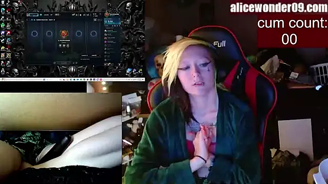 alicewonder09 online show from January 13, 5:55 am