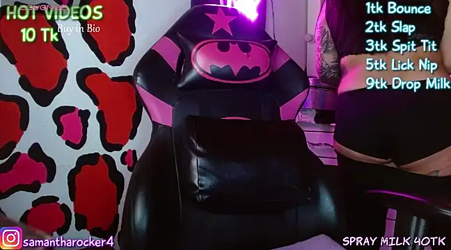 Snapshot of samantharocker5 chatting on January 25, 4:24 pm samantharocker5 online show from January 25, 4:24 pm