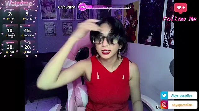 Snapshot of Abysparadise chatting on September 21, 4:47 am Abysparadise online show from September 21, 4:47 am
