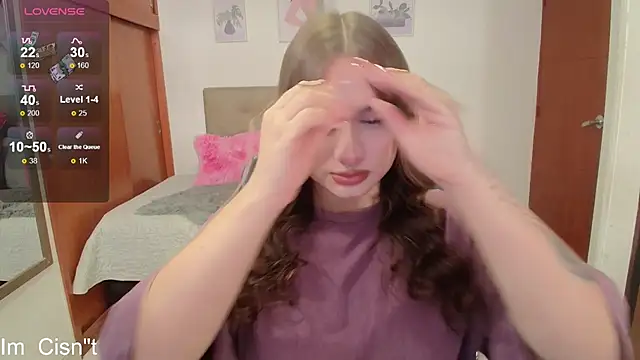 Miley Baker online show from February 18, 1:33 pm