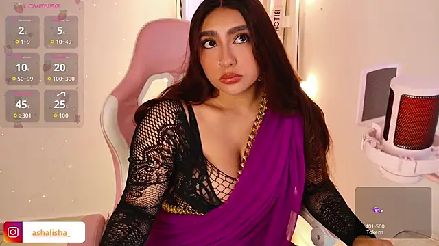 ashalisha online show from February 10, 2:21 pm