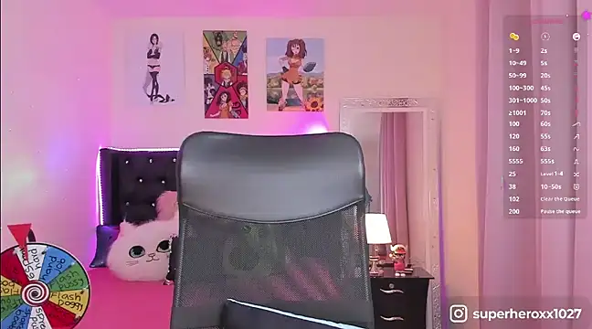 superheroxx online show from January 24, 12:52 am