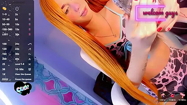 Snapshot of MelanyAlejandra chatting on February 21, 5:46 am MelanyAlejandra online show from February 21, 5:46 am